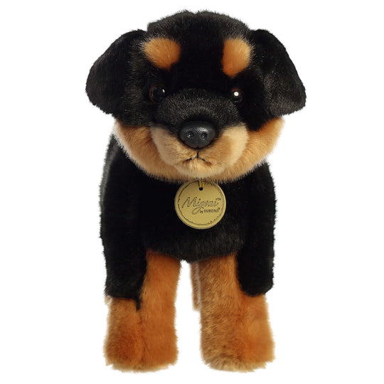 Rottweiler Guard Puppy Dog 10 inch