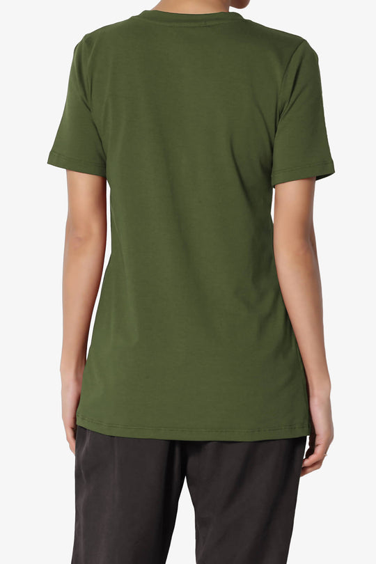 Elora Crew Neck Short Sleeve T-Shirt PLUS