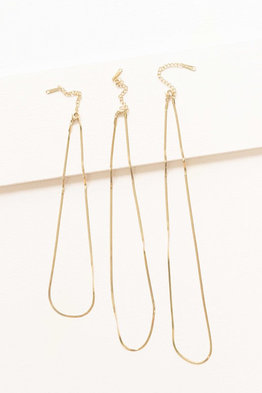 Lovoda Snake Chain Necklace