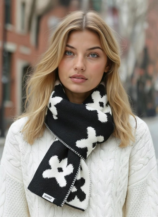 Miss Sparkling Flower scarf