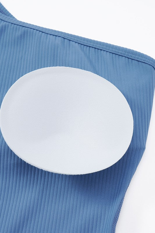 WonderXFans Oblique one-shoulder exercise fitness bodysuits Romper