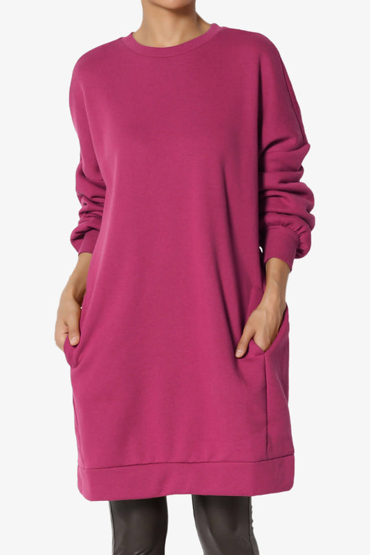 Accie Crew Neck Tunic Sweatshirt PLUS