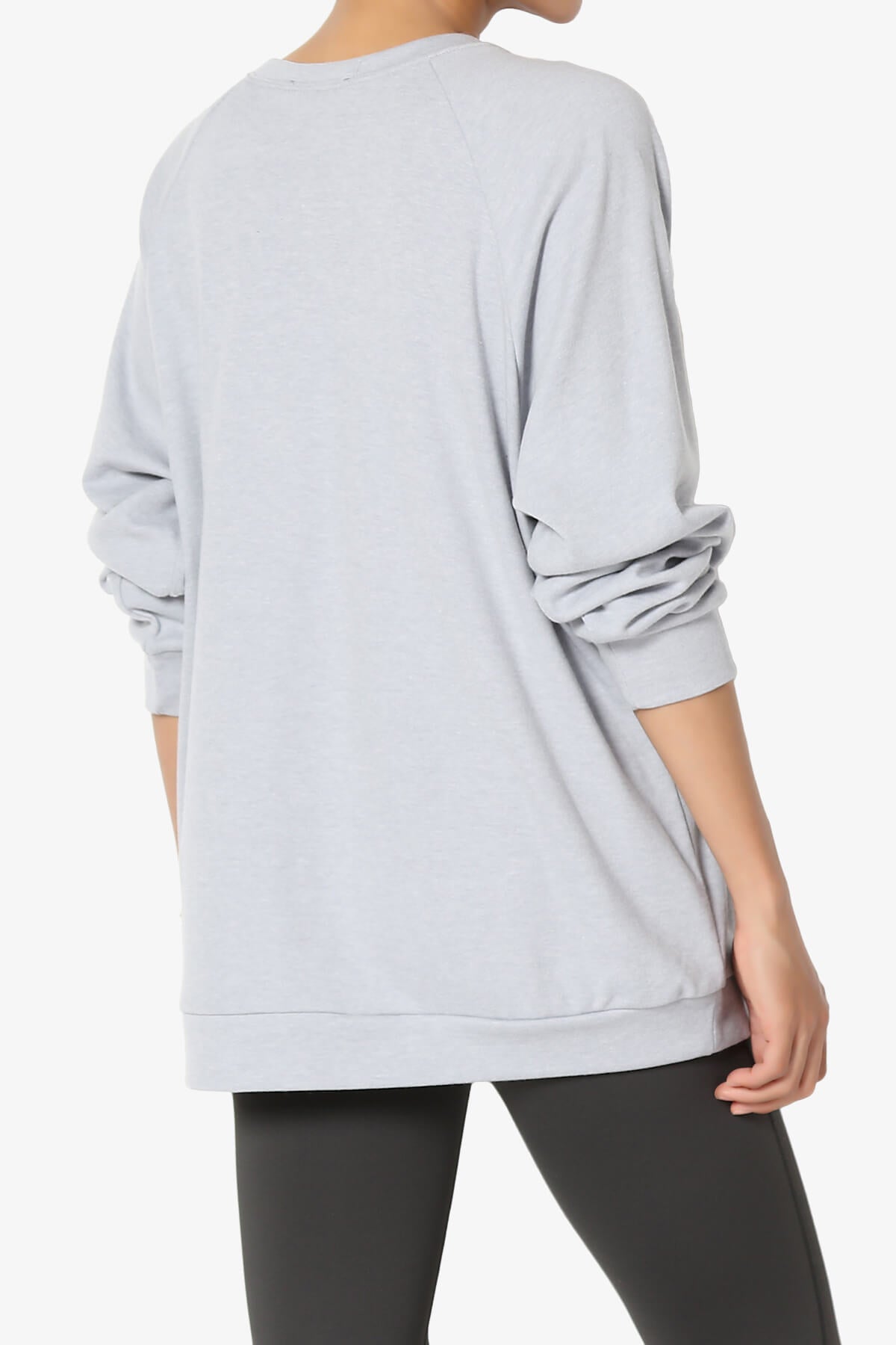 Carlene Cotton Raglan Sleeve Pullover Top PLUS