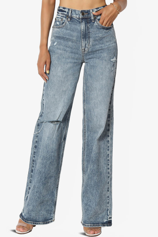 Ryder Ultra High Rise Baggy Jeans in Undenble