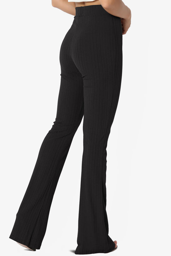 Lotto Rib High Rise Flared Pants