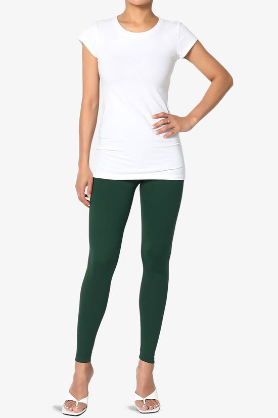 Slimmer Super Soft Comfort Ankle Leggings HUNTER GREEN_6