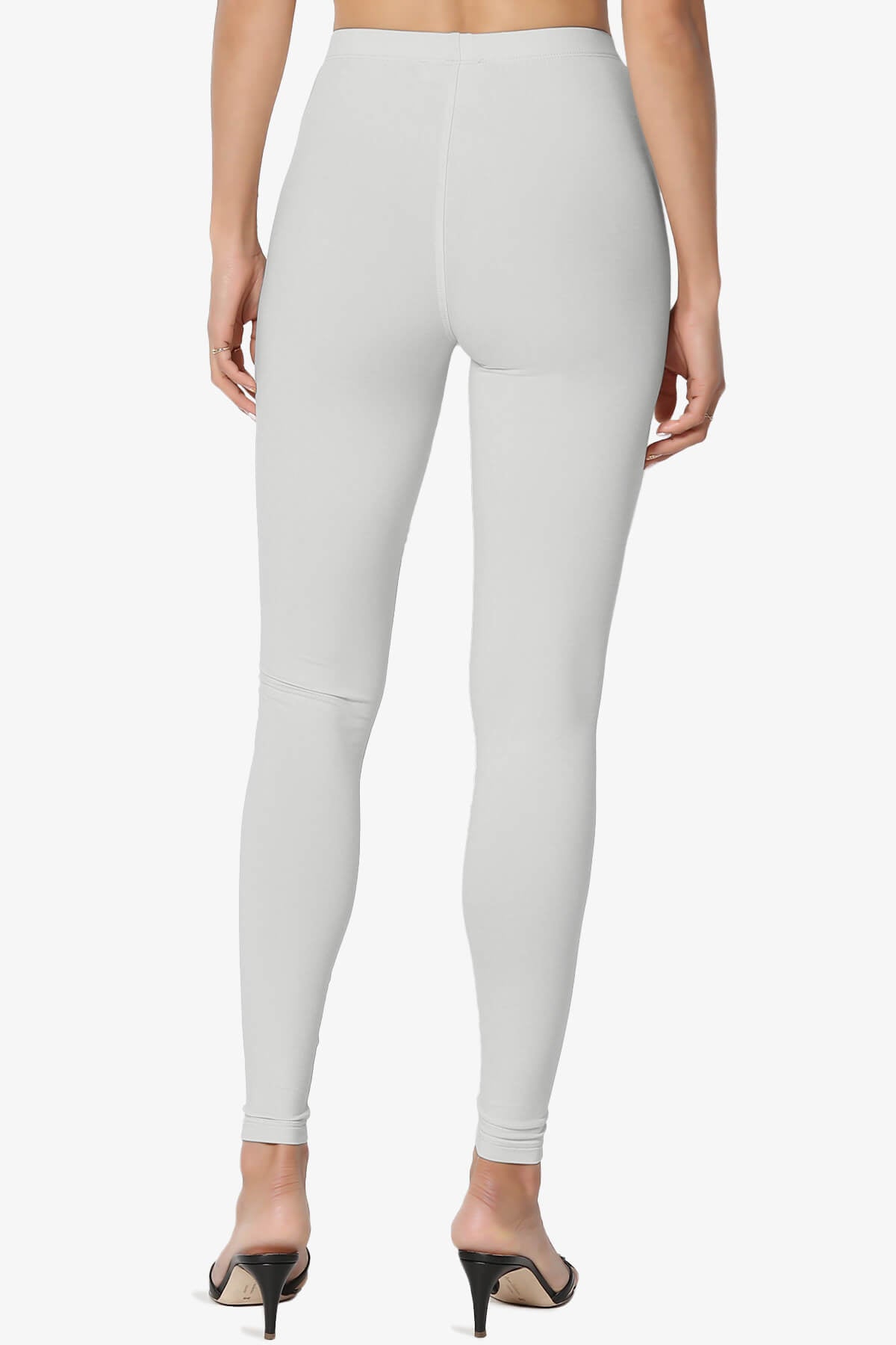 Slimmer Super Soft Comfort Ankle Leggings LIGHT GREY_2