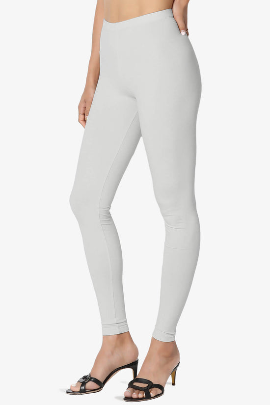 Slimmer Super Soft Comfort Ankle Leggings LIGHT GREY_3