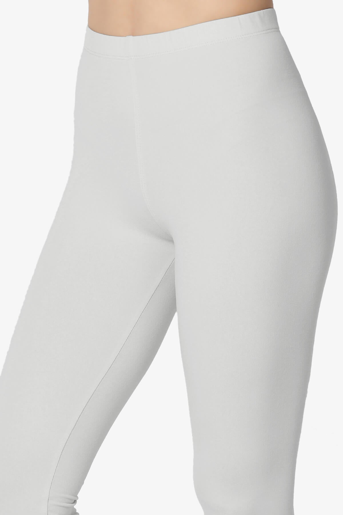 Slimmer Super Soft Comfort Ankle Leggings LIGHT GREY_5