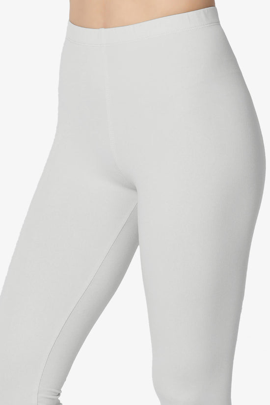 Slimmer Super Soft Comfort Ankle Leggings LIGHT GREY_5