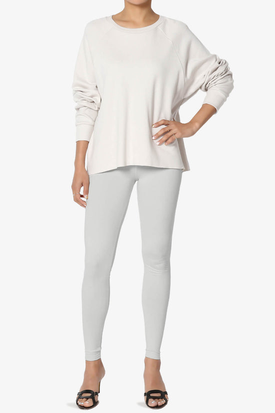 Slimmer Super Soft Comfort Ankle Leggings LIGHT GREY_6