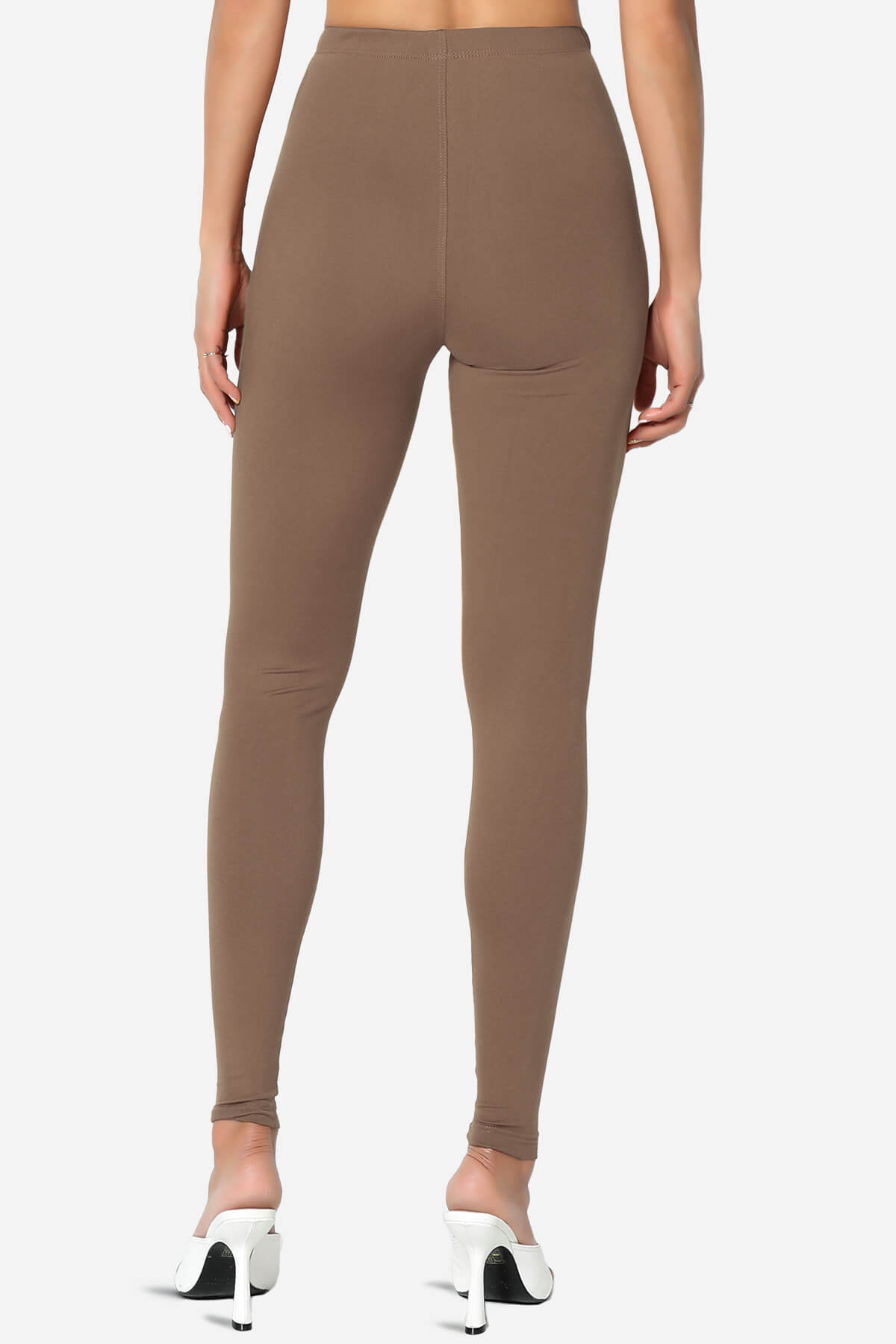 Slimmer Super Soft Comfort Ankle Leggings MOCHA_2