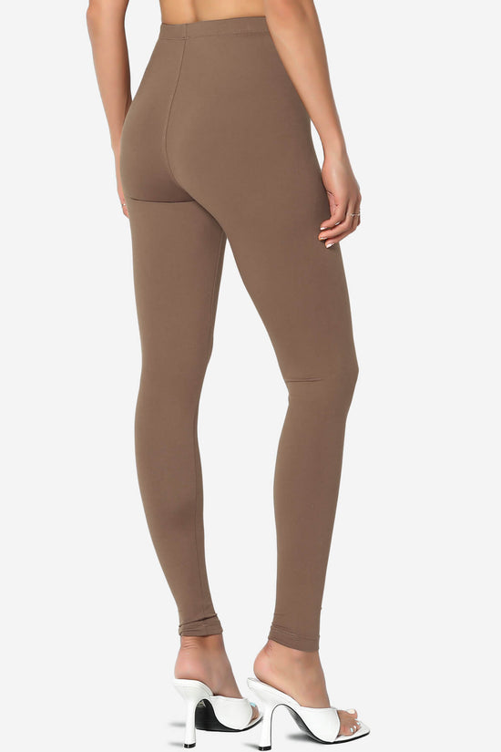 Slimmer Super Soft Comfort Ankle Leggings MOCHA_4