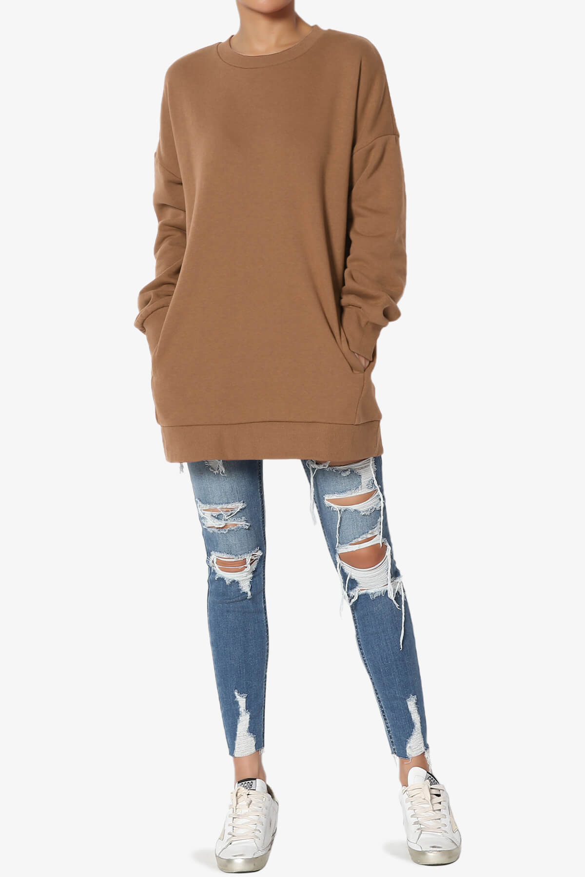 Accie Crew Neck Pullover Sweatshirts