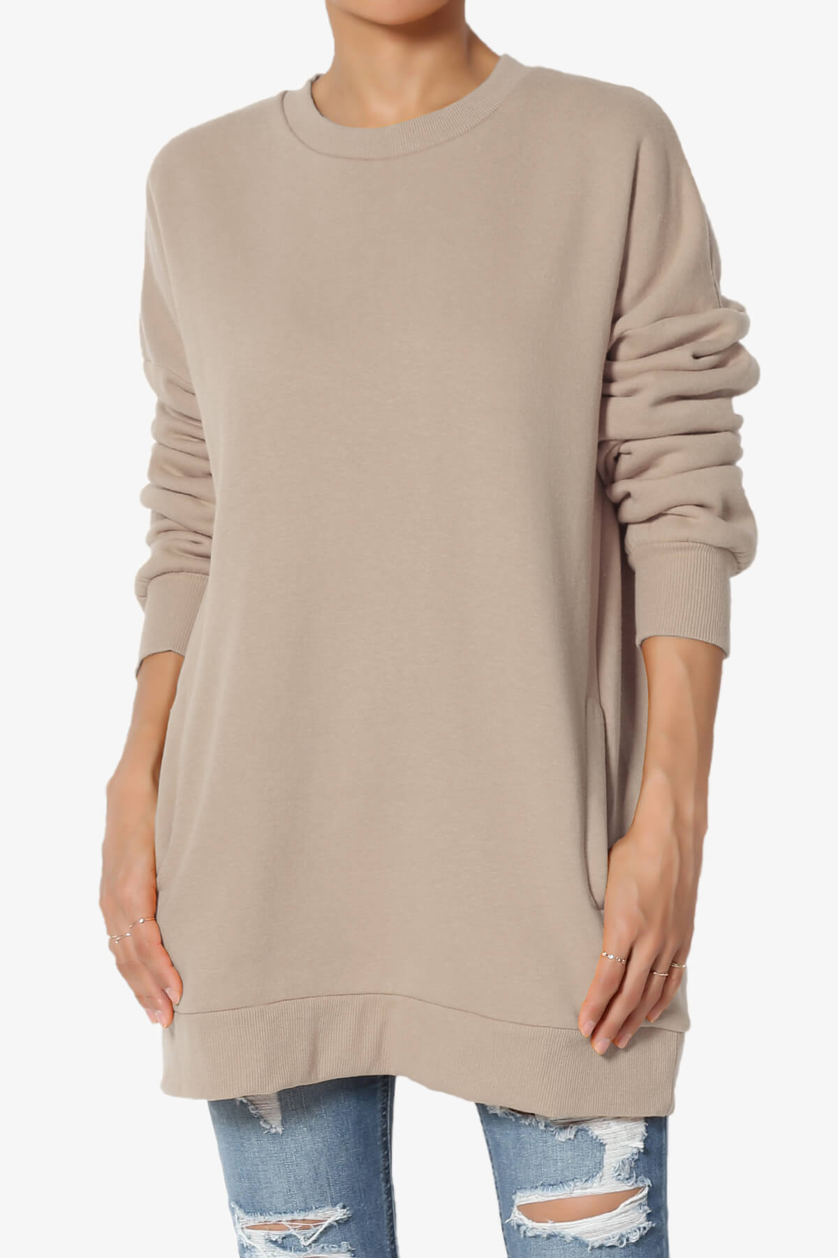 Accie Crew Neck Pullover Sweatshirts