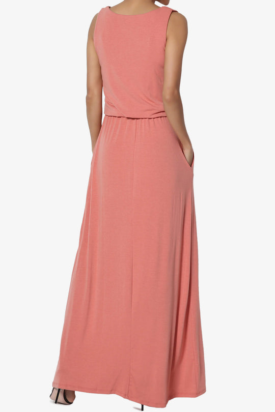 Irenee Blouson Tank Maxi Dress PLUS