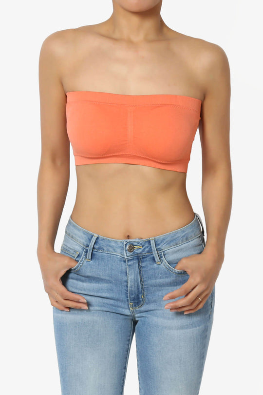 Candid Removable Pad Bandeau Bra Top