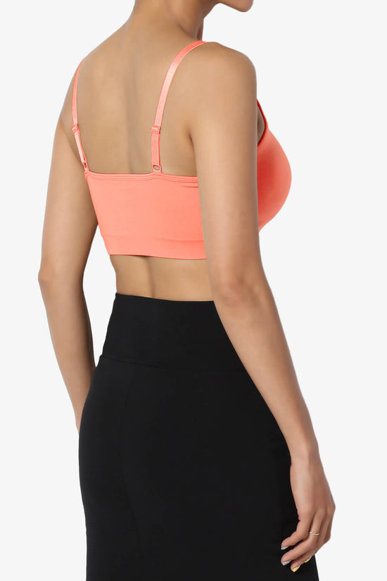 Carolyn Crisscross Bra Top CORAL_4