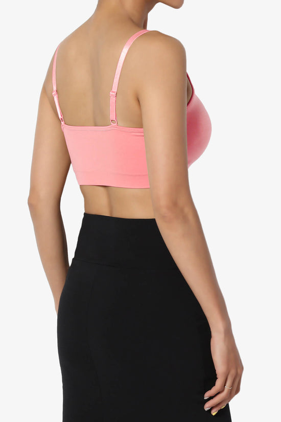 Carolyn Crisscross Bra Top ROSE PINK_4