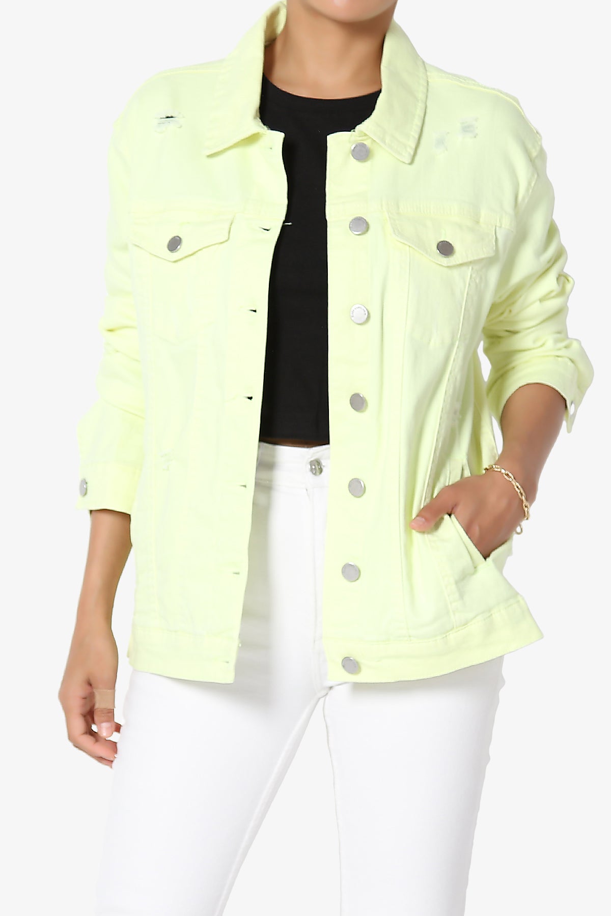 Dominicaa Oversized Denim Jacket PLUS