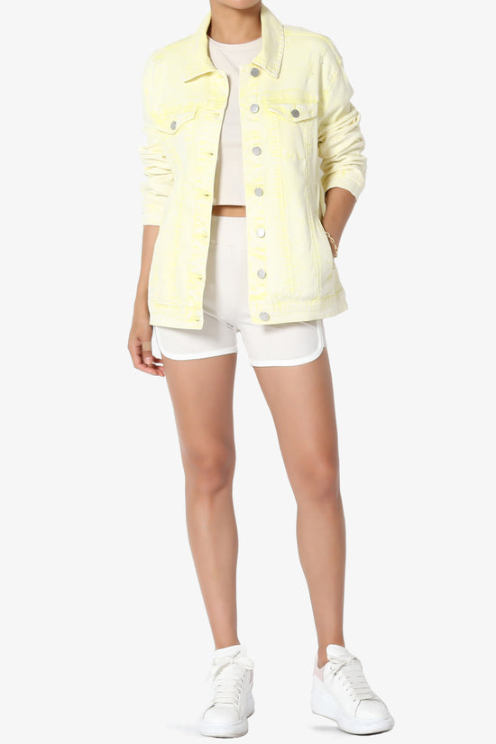 Dominicaa Oversized Denim Jacket PLUS