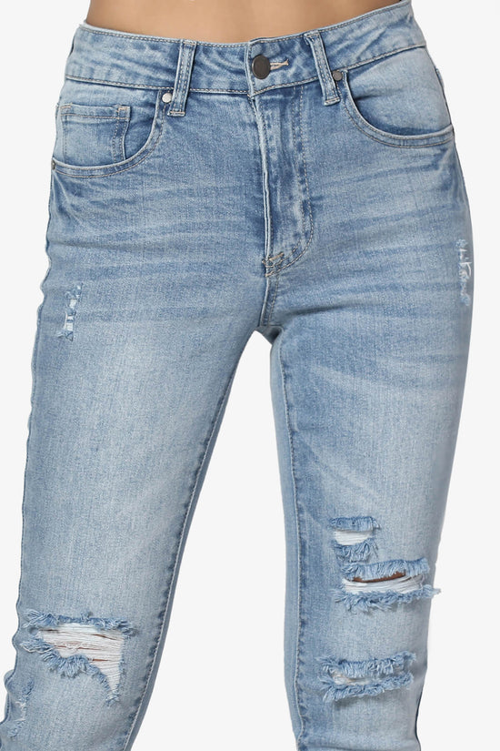 Rosalind Mid Rise Distressed Skinny Jeans LIGHT_5