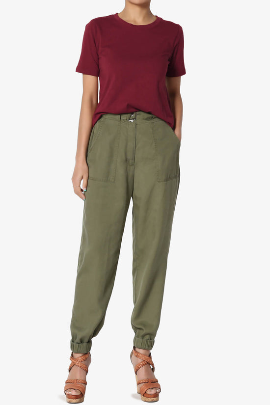 Elora Crew Neck Short Sleeve T-Shirt BURGUNDY_6