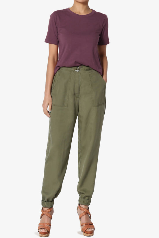 Elora Crew Neck Short Sleeve T-Shirt DUSTY PLUM_6