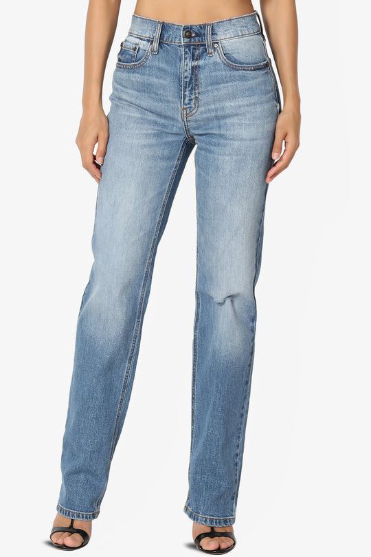 Codi High Rise Dad Jeans in Dark