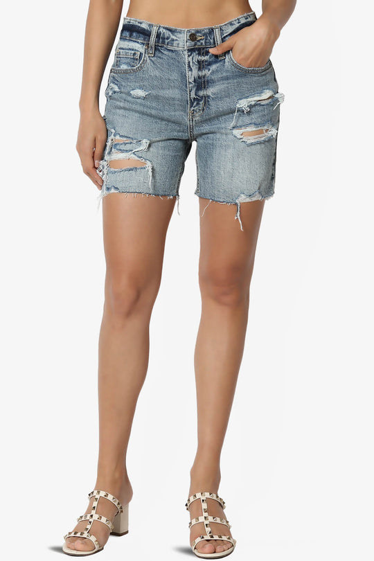 Kailey High Rise Boker Shorts UDC Light