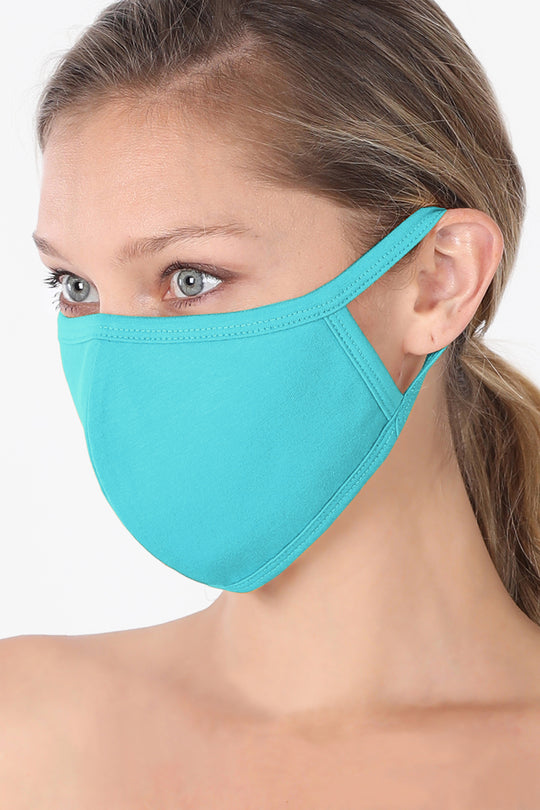 3 PACK Washable Cotton MASK W Soft Cotton Lining