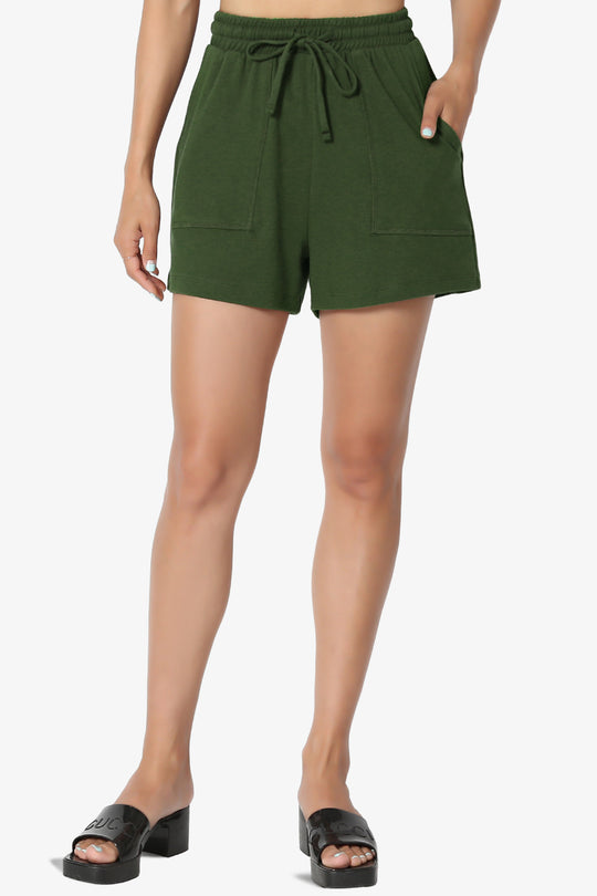 Harlin Drawstring Cotton Shorts