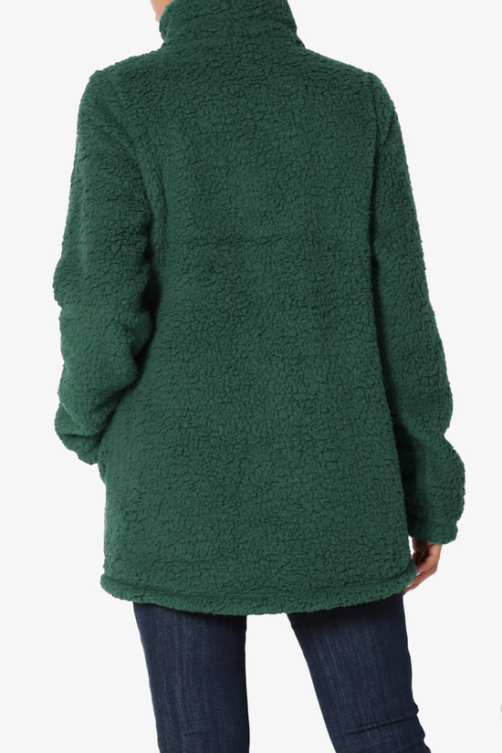 Load image into Gallery viewer, Kenmar High Neck Short Slim Teddy Jacket
