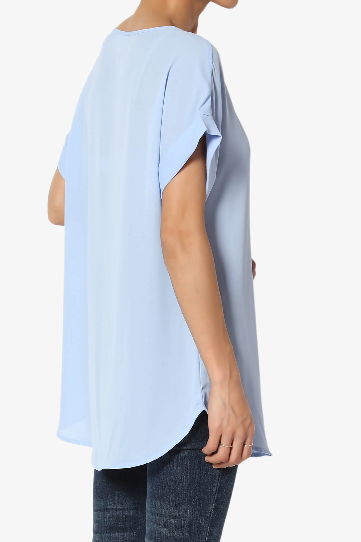 Juliette Boat Neck Chiffon Top LIGHT BLUE_4