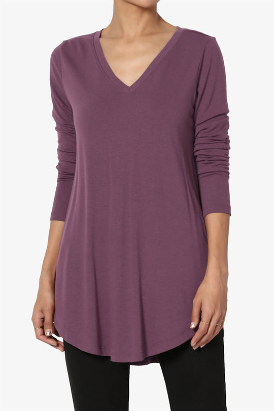 Ramada Long Sleeve Flowy Jersey Top MORE COLORS