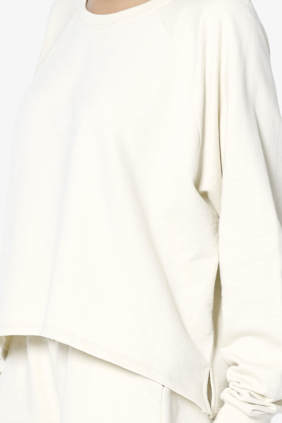 Crusade French Terry Oversized Crop Top & Shorts SET PLUS