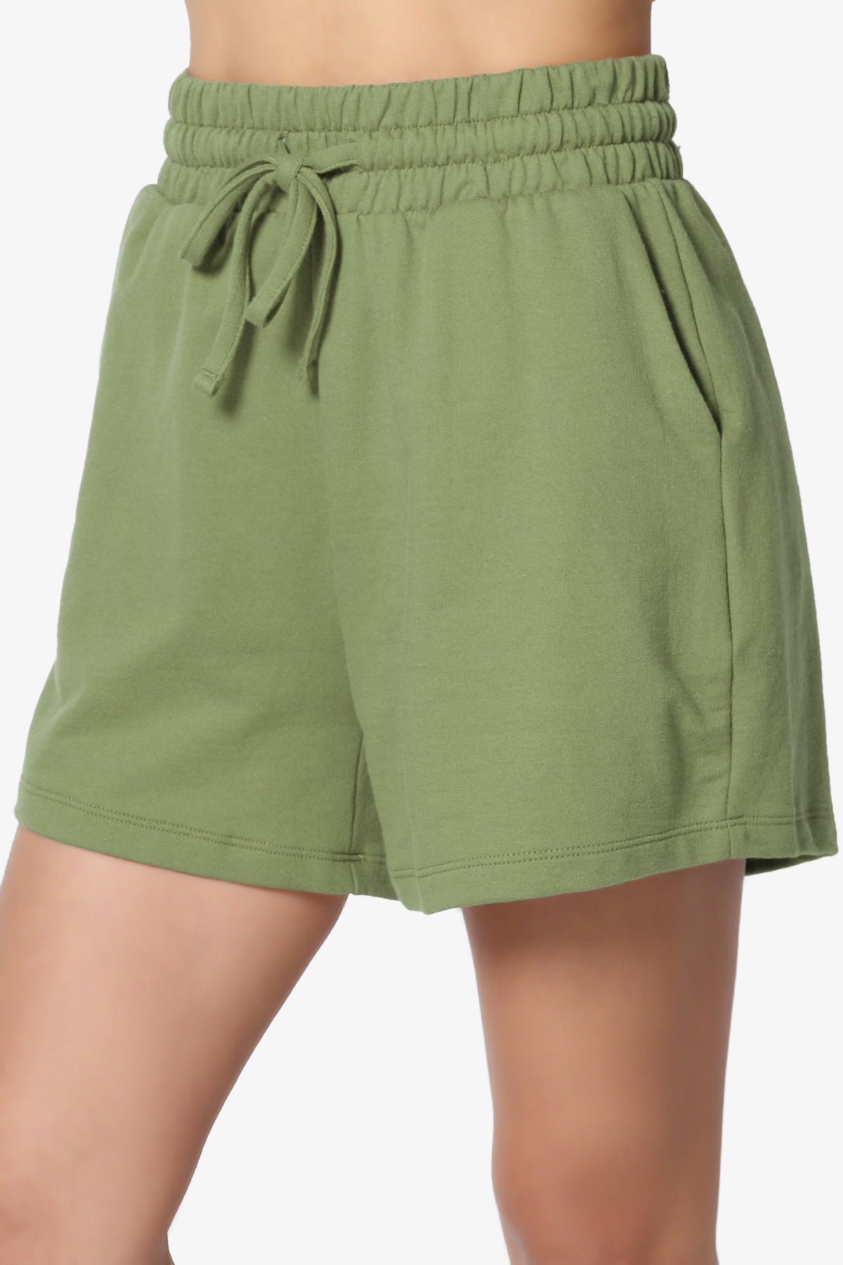 Crusade French Terry Oversized Crop Top & Shorts SET PLUS