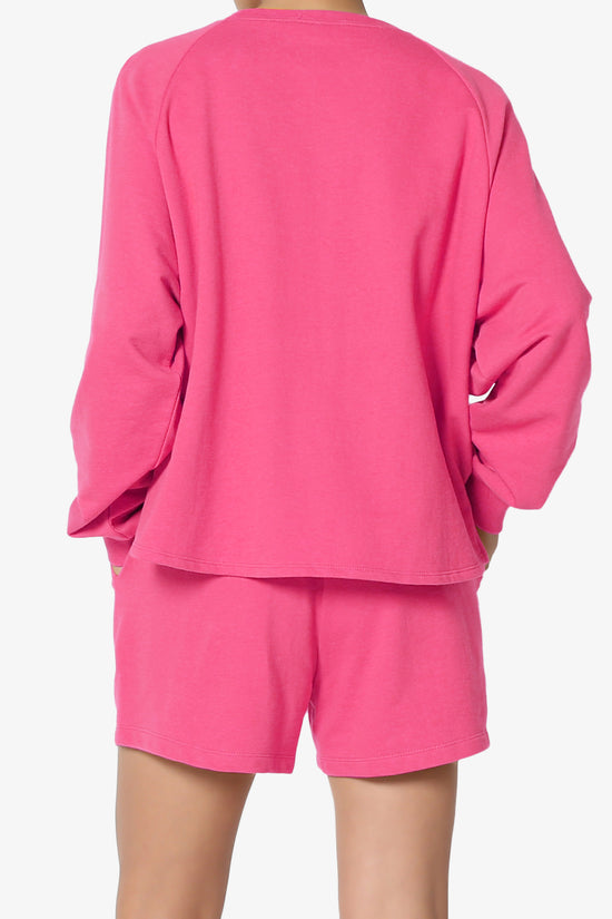 Crusade French Terry Oversized Crop Top & Shorts SET PLUS