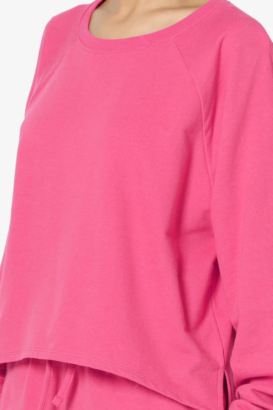 Crusade French Terry Oversized Crop Top & Shorts SET PLUS