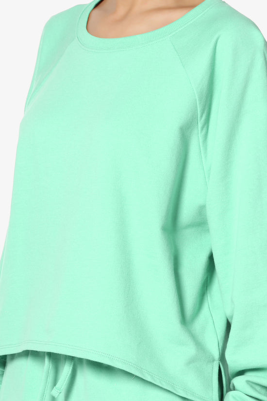 Crusade French Terry Oversized Crop Top & Shorts SET PLUS